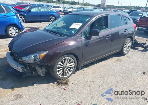 2012 Subaru Impreza 2.0I Premium z USA, uszkodzony, nr VIN JF1GPAD68CH203177